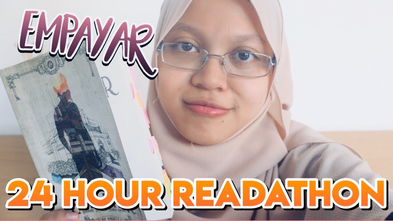 24 hr readathon baca novel empayar teme