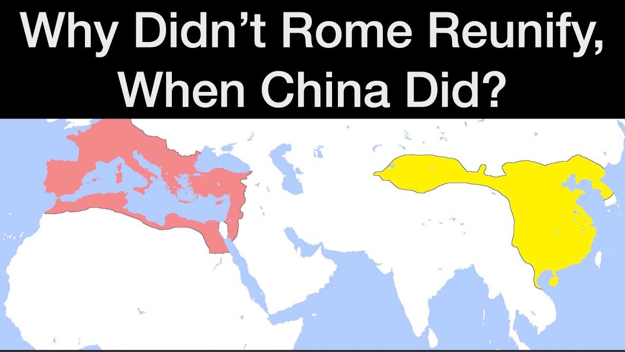 why didnt rome reunify when china did